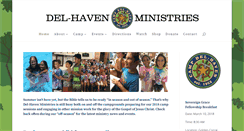 Desktop Screenshot of campdelhaven.org
