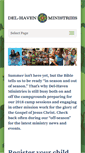 Mobile Screenshot of campdelhaven.org